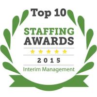 staffing award 2015 interim management